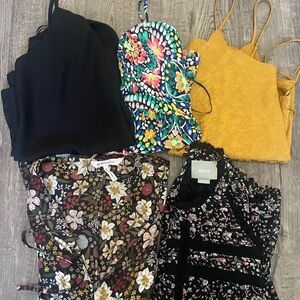 Set of 5 women’s top size XS